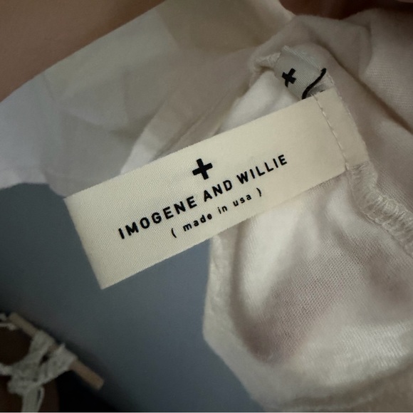 imogene + willie Cream Graphic T-Shirt - Picture 4 of 6